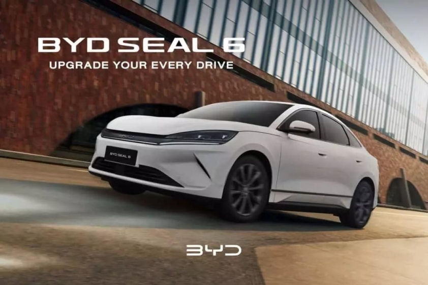BYD Seal 6 bản tiêu chuẩn mới ra mắt, giá quy đổi hơn 630 triệu đồng