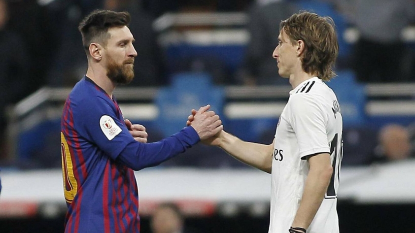 Luka Modric mang 'DNA Real Madrid' ra hù dọa Lionel Messi 231220
