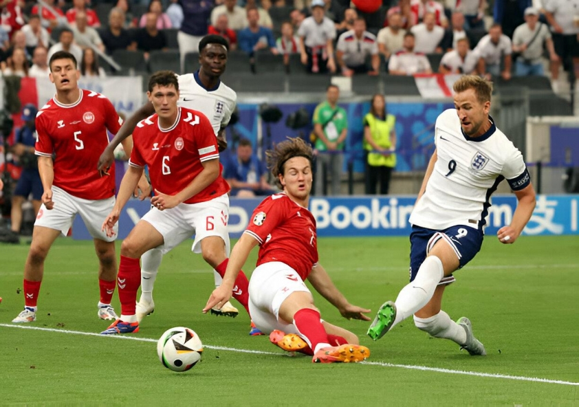 Live England 1-1 Denmark: Attractive pair of goals 484612