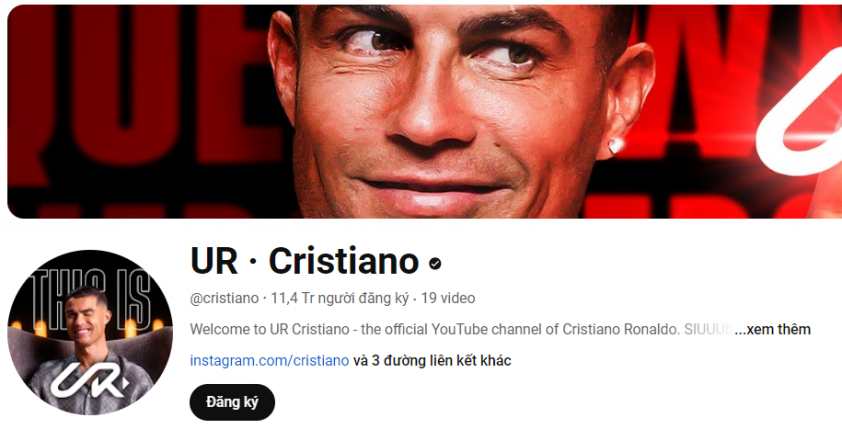 Lập kênh Youtube, Ronaldo cho Messi 'hít khói' chỉ sau 2 giờ 516660