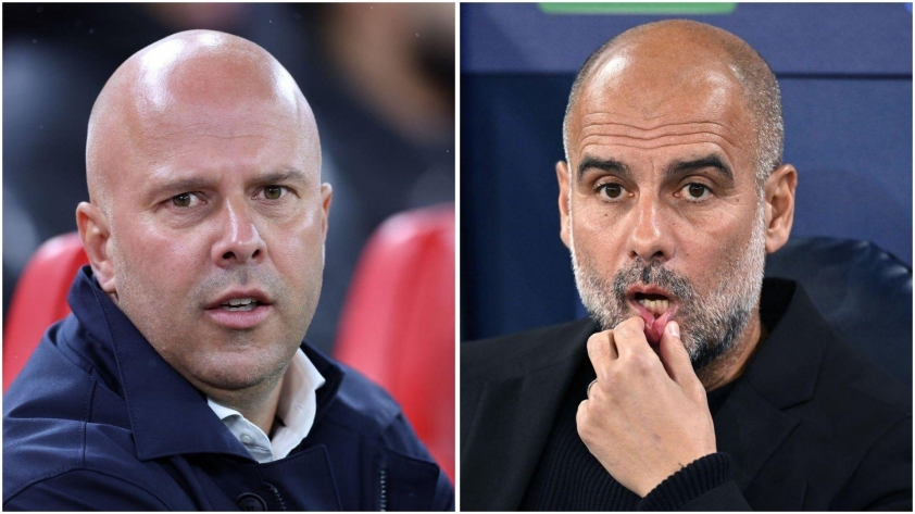 Arne Slot sánh ngang Pep Guardiola với chuỗi trận thắng ấn tượng tại Liverpool