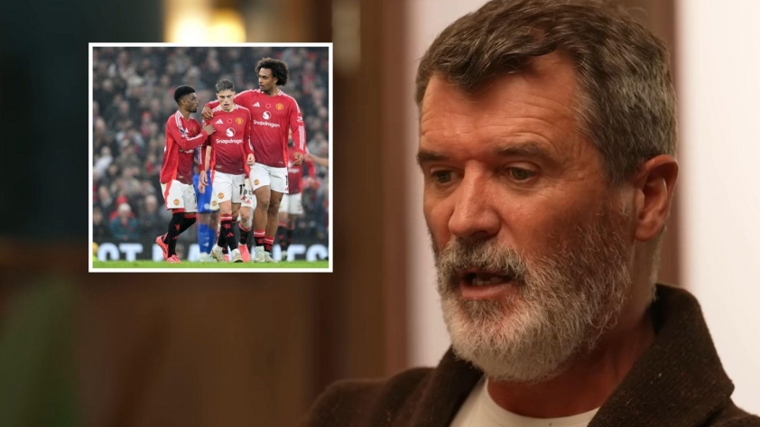 Ngôi sao Man Utd bị huyền thoại Roy Keane chỉ trích vì không ăn mừng bàn thắng