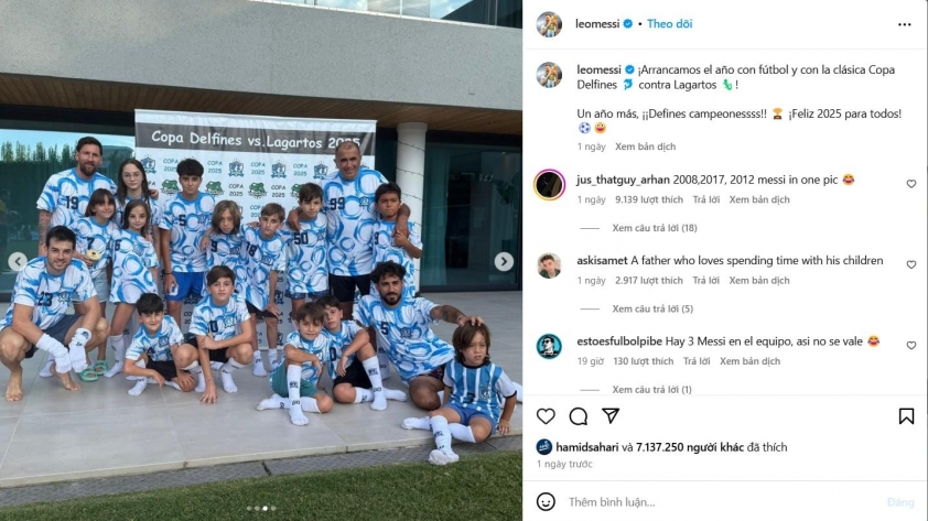 Messi có danh hiệu đầu tiên trong năm 2025 578648