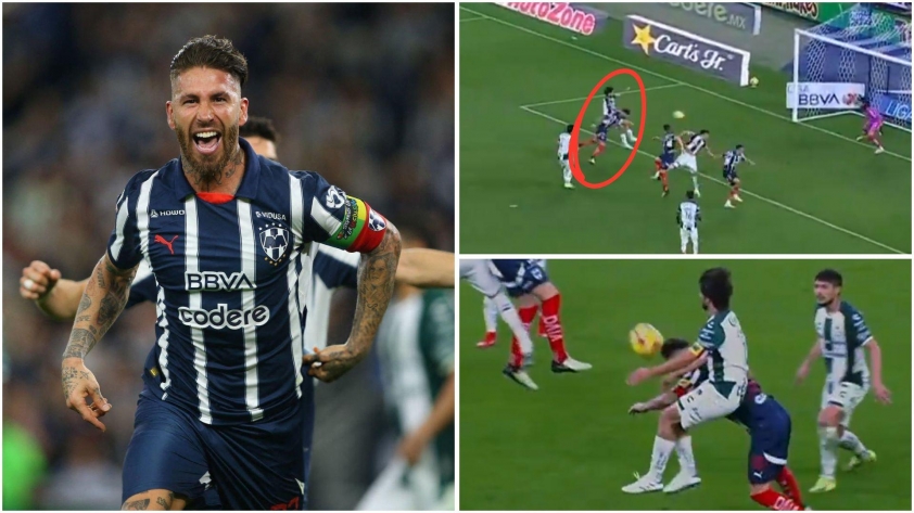 Sergio Ramos lập 'siêu phẩm' đầu tiên tại Mexico 599692
