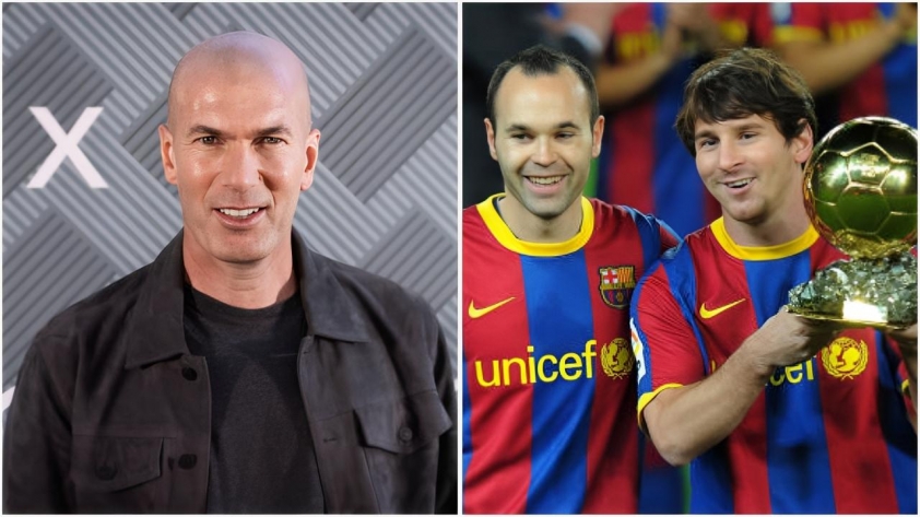 Zidane từ chối trao Quả bóng Vàng 2010 cho Messi 625959