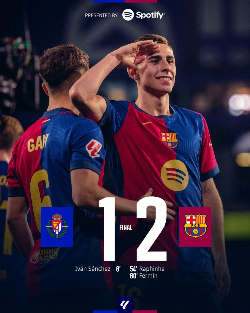 Thắng nhọc Valladolid, Barca tiến gần chức vô địch La Liga 629563