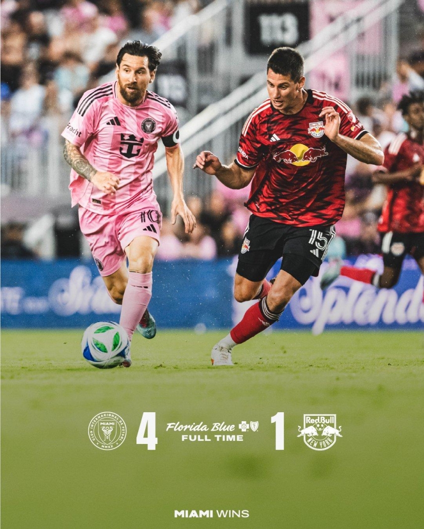 Messi nổ súng, Inter Miami thắng dễ New York RB 629637