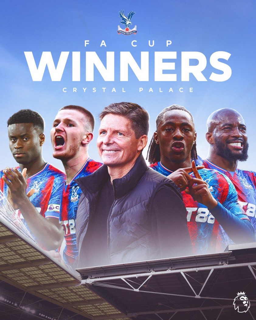 Thua đau Crystal Palace, Man City lỡ hẹn FA Cup 636327