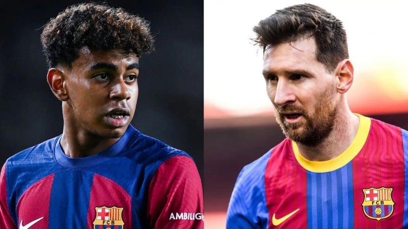 Barca 'chói chân' Yamal tương tự như Messi 640353