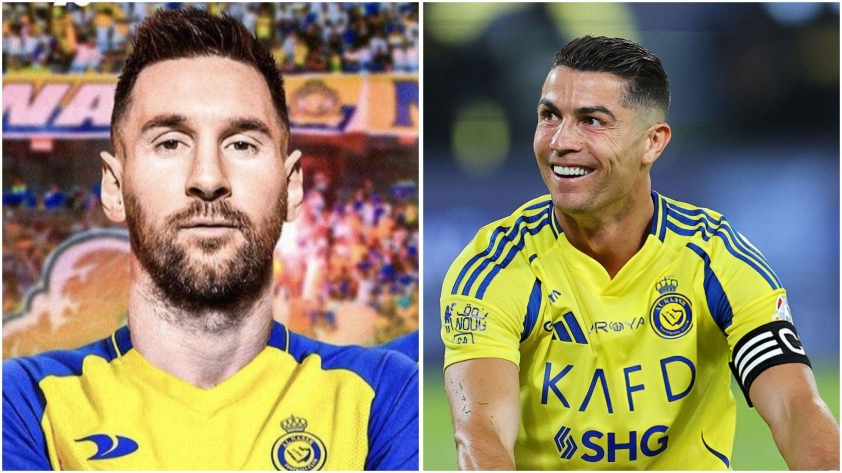 Ả Rập vào cuộc, biến Messi thành đồng đội Ronaldo 643268