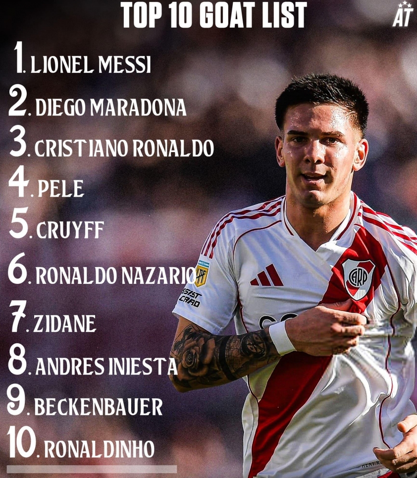 'Messi đệ nhị' từ chối Ronaldo là GOAT, nêu tên người xứng đáng 651314