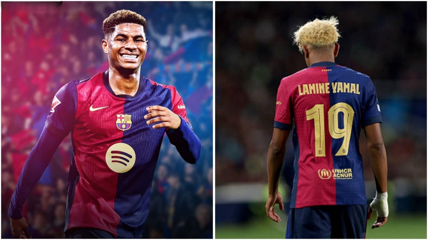 Vừa đến Barca, Rashford đã nhận 'quà' từ Yamal 669030