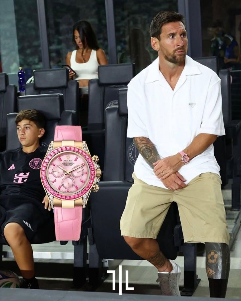 Messi đeo phụ kiện xa xỉ 'hiếm có khó tìm' 674121