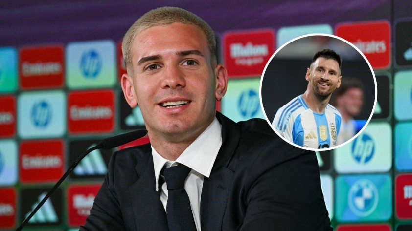 Từ chối Ronaldo, tân binh Real chọn Messi là GOAT 685095