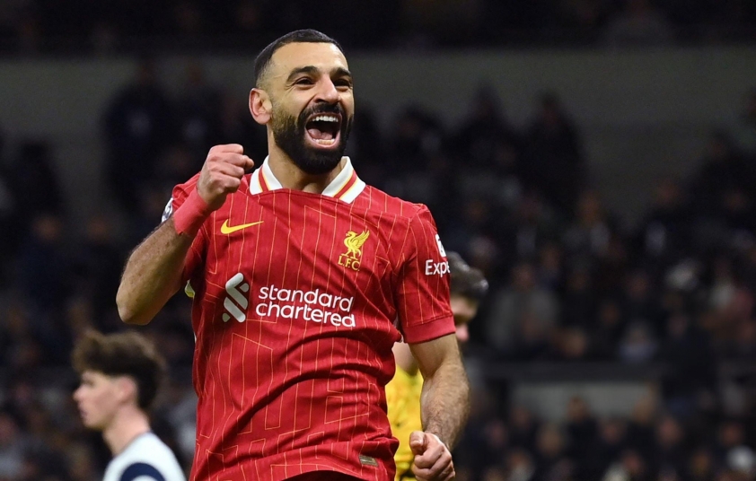 Salah có một mùa giải bùng nổ cùng Liverpool