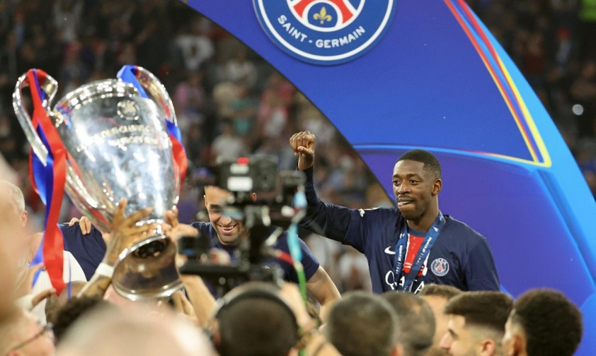 Ousmane Dembele vụt sáng trong hành trình ăn ba của PSG