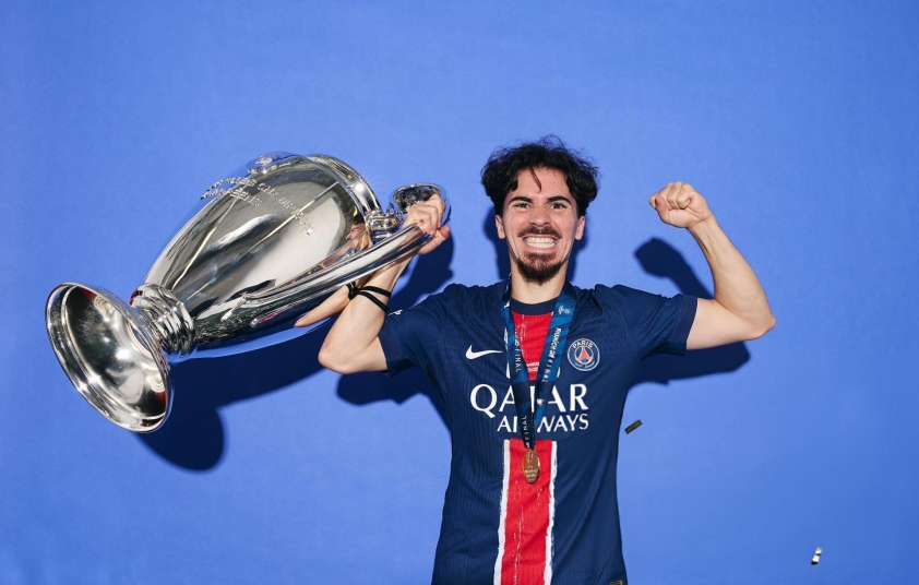 Vitinha là hạt nhân chính trong lối chơi của PSG