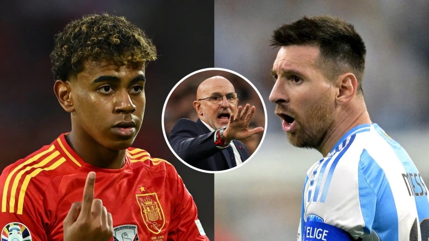 HLV Fuente: 'Hãy tận hưởng Yamal chơi bóng như Messi' 692548