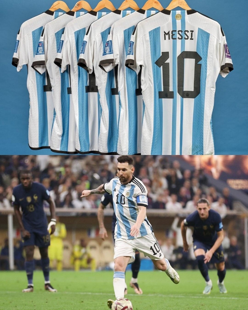 Áo đấu của Messi có giá gần 206 tỷ VNĐ