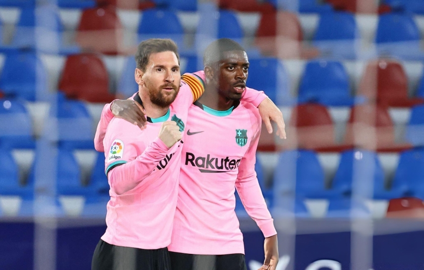 Messi gây ấn tượng với phản ứng sau khi Dembele đoạt Quả Bóng Vàng 5 Messi có cử chỉ đáng kinh ngạc sau khi Demele giành Quả bóng Vàng 711918