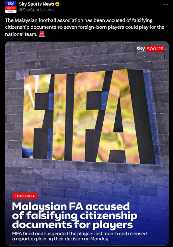 Truyền thông Anh bất ngờ lên tiếng vụ FIFA phạt Malaysia 718044