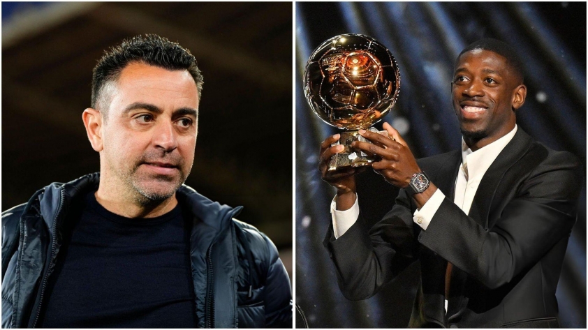 Xavi đưa ra phán quyết về Quả bóng Vàng của Dembele 723812