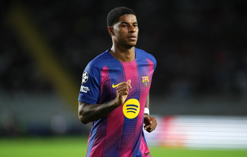HLV Hansi Flick 'bơm doping' cho Rashford trước El Clasico 727529