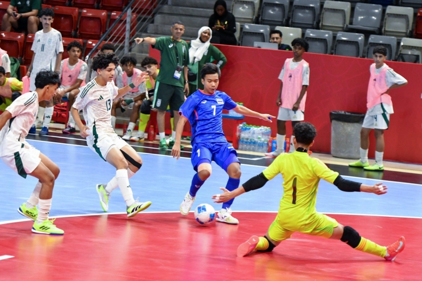 Thái Lan đại thắng 11-0 trước Ả Rập ở giải vô địch châu Á 4 Thái Lan thắng đậm 11-0 trước Ả Rập tại giải châu Á 728550