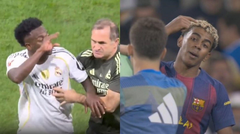 Real và Barca hề hấn căng thẳng, Vinicius 'đối đầu' Yamal 5 Real và Barca xô xát cực căng, Vinicius 'tấn công' Yamal 729206