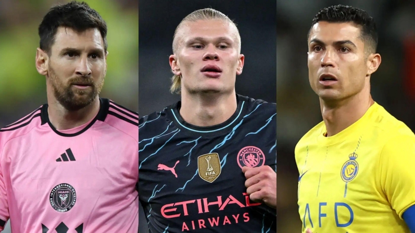 Pep Guardiola: 'Haaland đẳng cấp ngang Messi và Ronaldo' 733410