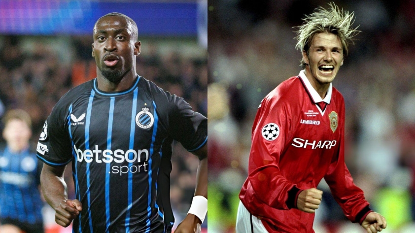 Xé lưới Barca, sao Club Brugge phá vỡ kỷ lục của David Beckham 735683