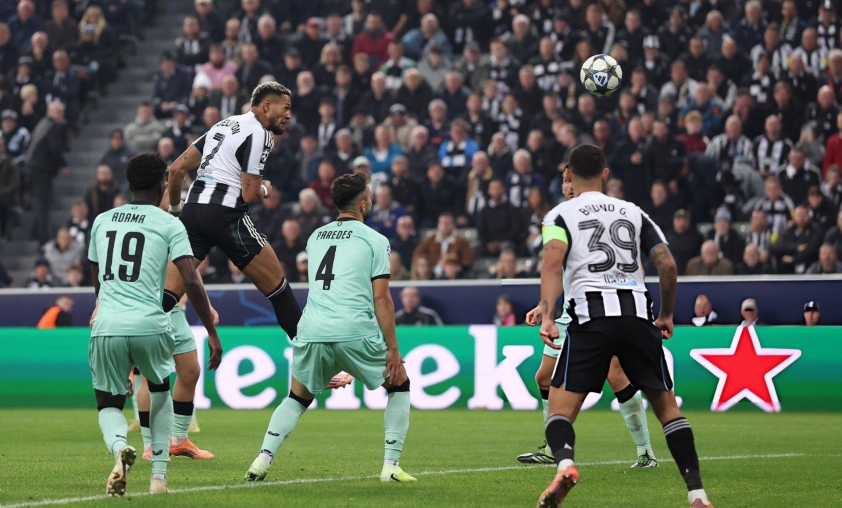 Newcastle lập cú đúp đánh đầu, hạ đẹp Bilbao ở Champions League 5 Joelinton ấn định chiến thắng cho Newcastle