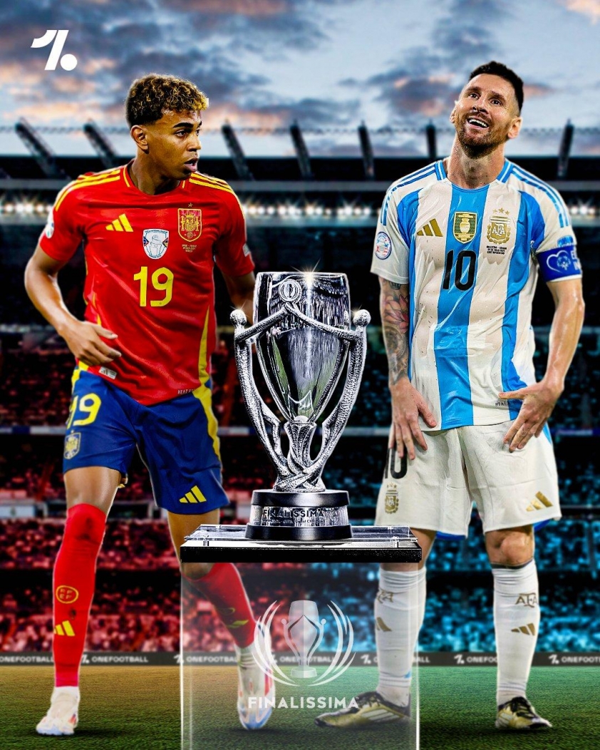 FIFA công bố thời gian Tây Ban Nha đấu Argentina: Messi chạm trán Yamal 4 FIFA chốt thời điểm diễn ra Finalissima, Messi chuẩn bị đấu Yamal 737141