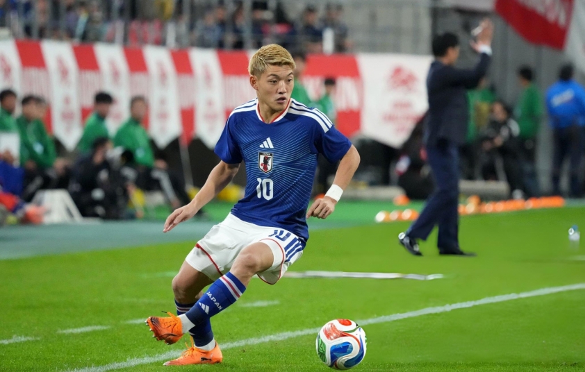 "Sao từng 'xé lưới' ĐT Việt Nam vui mừng sau thắng lợi trước Ghana" 4 Ritsu Doan vui vẻ nói về pha lập công vào lưới Ghana