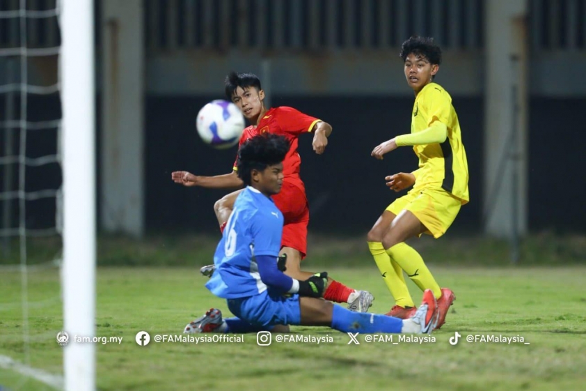 Báo Trung Quốc nhận xét màn thể hiện của U17 Việt Nam trước Malaysia