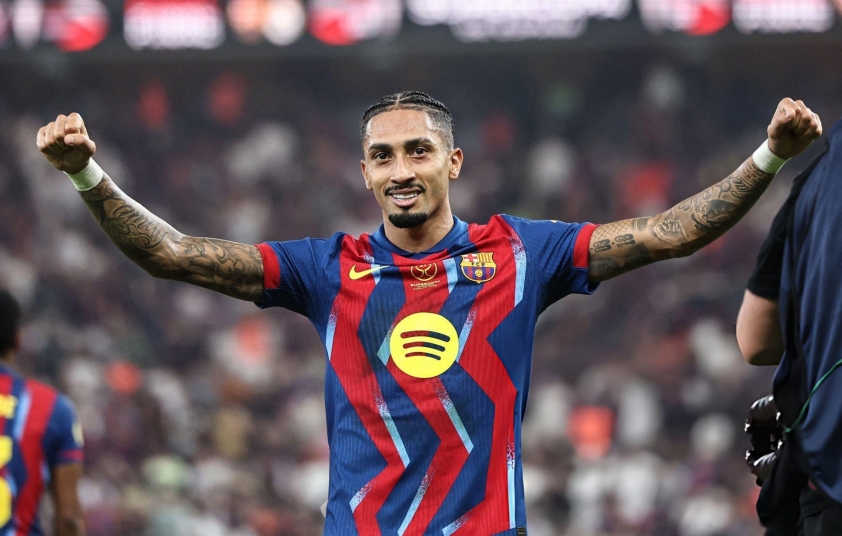 "Real thua kịch tính, Barca lên ngôi vô địch Siêu cúp Tây Ban Nha" 3 Trực tiếp Barcelona 3-2 Real Madrid: Đẳng cấp Raphinha 776940