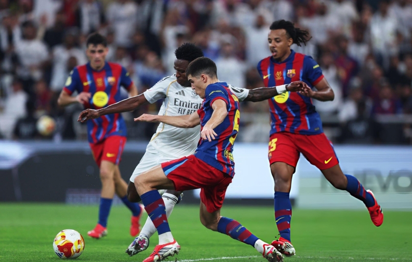 "Real thua kịch tính, Barca lên ngôi vô địch Siêu cúp Tây Ban Nha" 4 Trực tiếp Barcelona 3-2 Real Madrid: Đẳng cấp Raphinha 776942