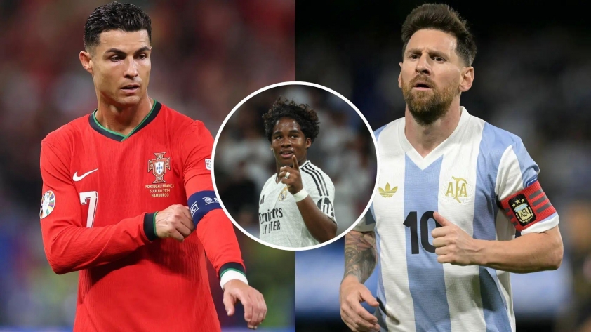 Ronaldo hay Messi? Thần đồng Endrick lựa chọn người xuất sắc hơn 789198