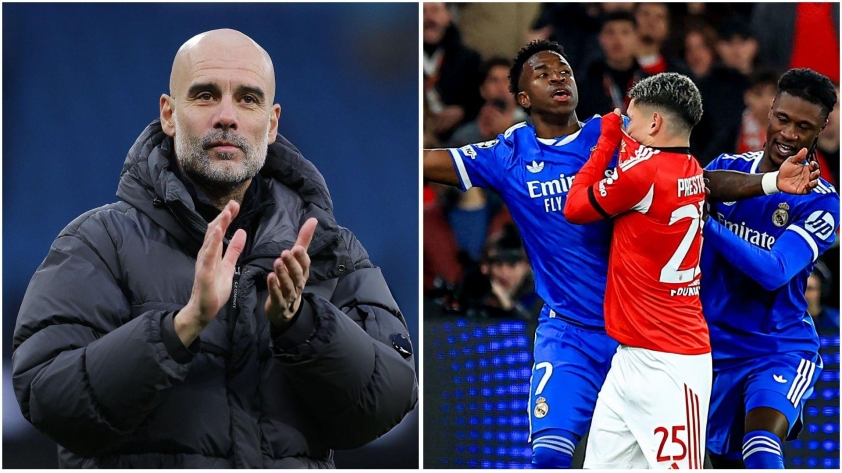 Pep Guardiola nói thẳng về vụ Vinicius bị phân biệt chủng tộc 796707