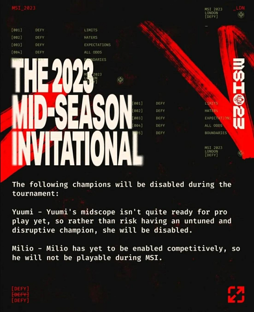LMHT: Yuumi và Milio là 2 vị tướng bị cấm tại MSI 2023 271192