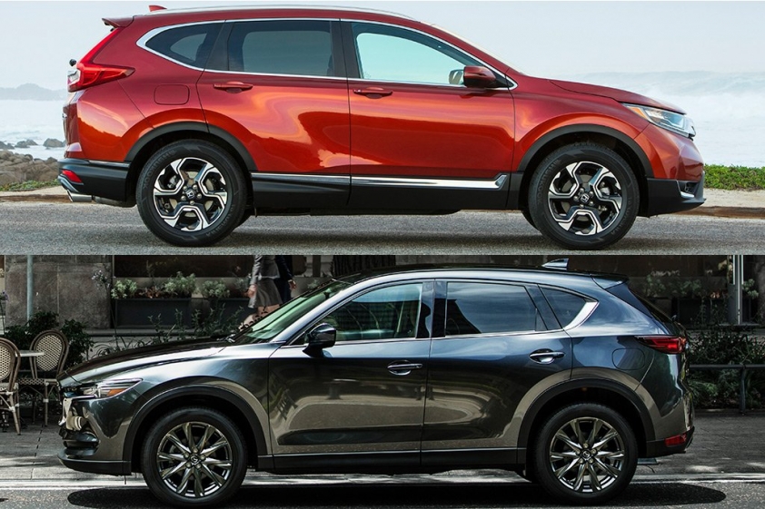 So sánh Honda CR-V và Mazda CX-5