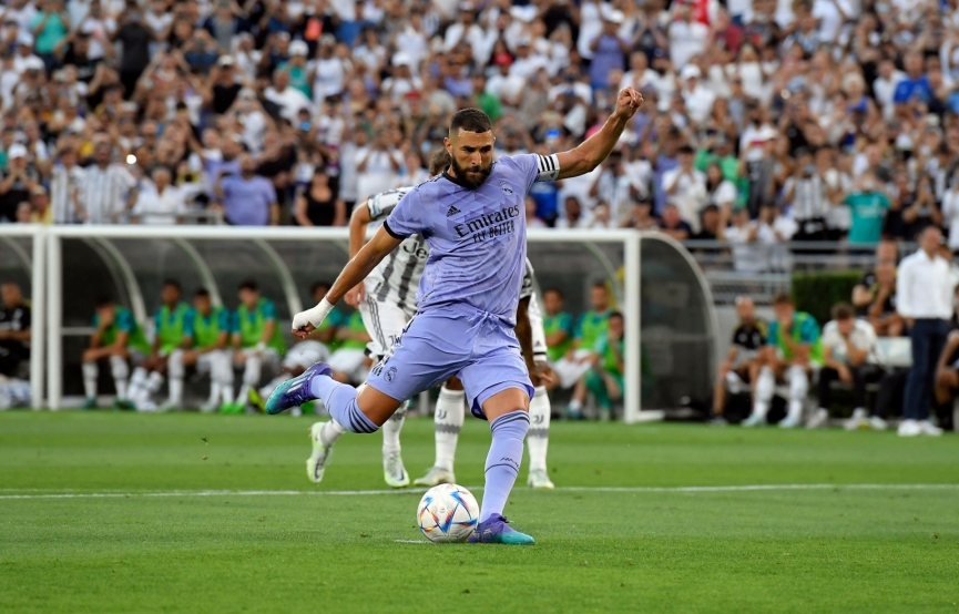 Trực tiếp Real Madrid  1-0 Juventus: Benzema nổ súng