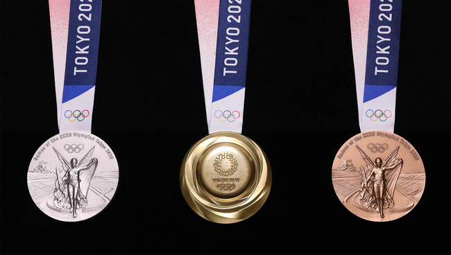 Huy chương của Olympic Tokyo 2021 có gì đặc biệt? 62945