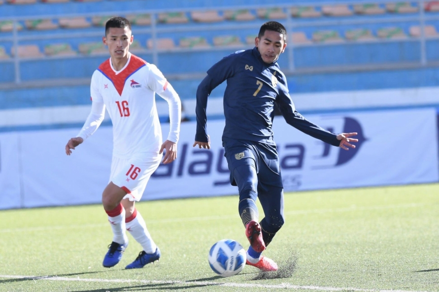 Trực tiếp U23 Thái Lan 1-0 U23 Mông Cổ: Căng thẳng 83216