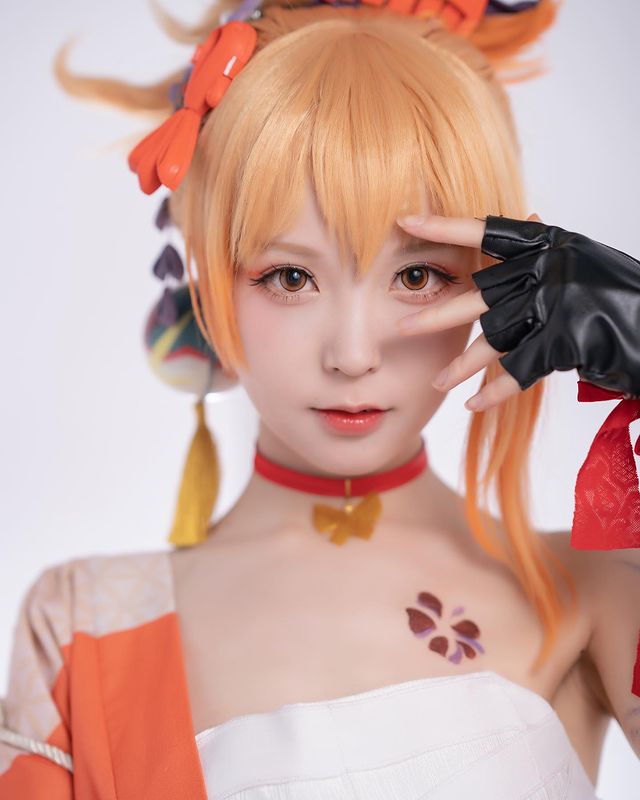 Yoimiya cosplay 'chất lừ' từ hot girl Trung Quốc 102359