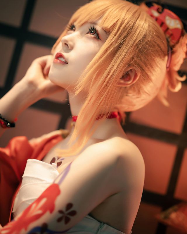 Yoimiya cosplay 'chất lừ' từ hot girl Trung Quốc 102361