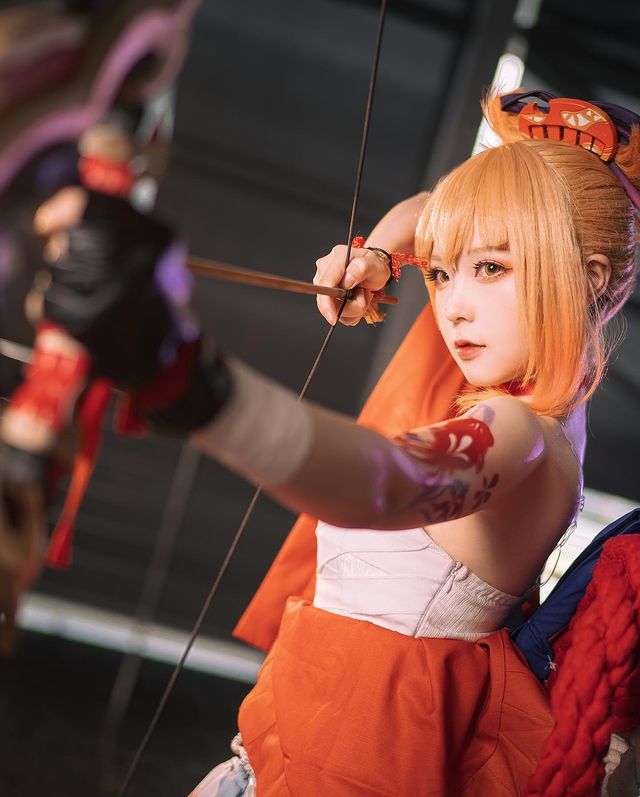 Yoimiya cosplay 'chất lừ' từ hot girl Trung Quốc 102363