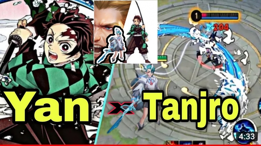 Yan và Tanjiro có thể hiệp đồng tốt với nhau do các chuyển động tương tự của họ