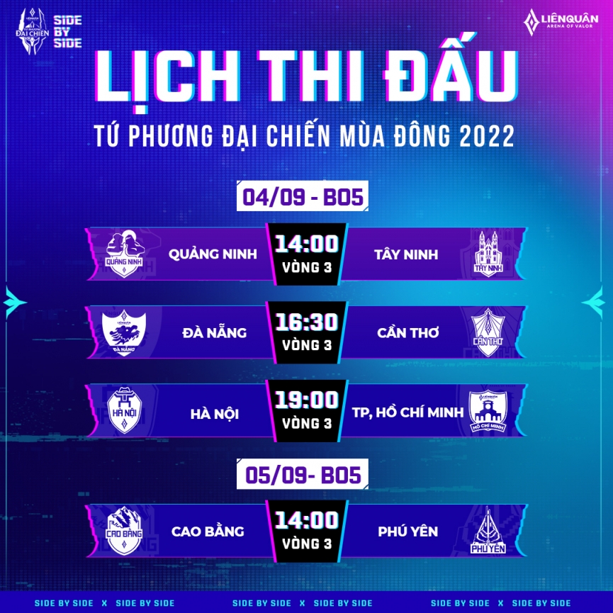 Lịch thi đấu Tứ Phương Đại Chiến Mùa Đông 2022 mới nhất 179735