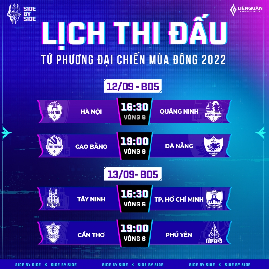 Lịch thi đấu Tứ Phương Đại Chiến Mùa Đông 2022 mới nhất 179739